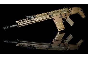 Image of Kinetic Development Group MREX Modular 6.5 - Modular Receiver Extension, Includes rail, two picattiny rail sections, screw/wrench kit, FDE MRX5-110