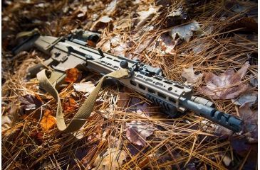 Image of Kinetic Development Group MREX Modular 6.5 - Modular Receiver Extension, Includes rail, two picattiny rail sections, screw/wrench kit, FDE MRX5-110