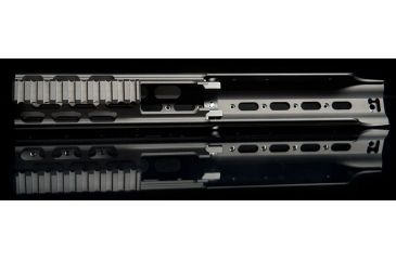 Image of Kinetic Development Group MREX Modular 6.5 - Modular Receiver Extension, Includes rail, two picattiny rail sections, screw/wrench kit, Black MRX5-010