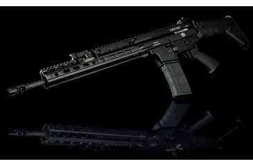 Image of Kinetic Development Group MREX Modular 6.5 - Modular Receiver Extension, Includes rail, two picattiny rail sections, screw/wrench kit, Black MRX5-010