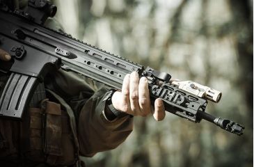 Image of Kinetic Development Group MREX Modular 6.5 - Modular Receiver Extension, Includes rail, two picattiny rail sections, screw/wrench kit, Black MRX5-010