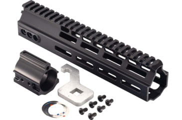 Image of Kinetic Development Group AR-MREX M-LOK 9.5in Rail, Anodized Black, ARP5-005