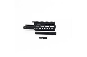 Image of Kinetic Development Group Bog Bundle Tactical Rails, 6 inch, Black, STR7-410