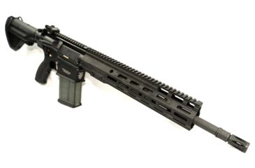 Image of Kinetic Development Group HK 762 M-LOK Rail System, 14 in, Aluminum, Black Finish, HKRM5-010