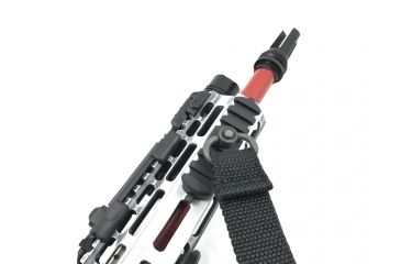 Image of Kinetic Development Group Kinect M-LOK QD Swivel 7 Slot Extended Mount, Black, KIN5-230