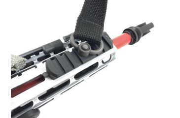 Image of Kinetic Development Group Kinect M-LOK QD Swivel 7 Slot Extended Mount, Black, KIN5-230