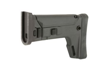 Image of Kinetic Development Group Kinetic SAS Magpul ACR Enhanced Stock w/ Adapter assembled for direct attachment to the SCAR rifle Platform, Black, SCP5-010