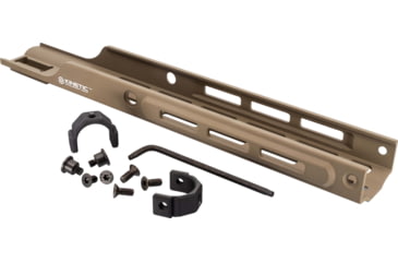 Image of Kinetic Development Group MREX20 Tactical Rails, FDE, MRX5-MK2-150
