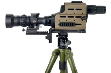 Image of Kinetic Development Group NOX Nighttime Optic Extension, Anodized Black, MSH5-150