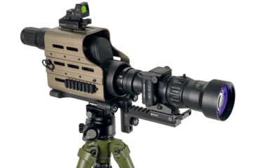 Image of Kinetic Development Group NOX Nighttime Optic Extension, Anodized Black, MSH5-150