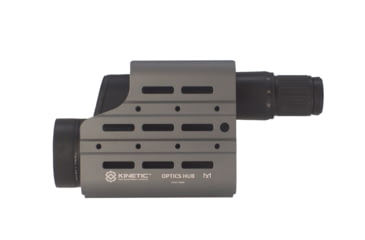 Image of Kinetic Development Group Optics Hub Scope Housing, Tactical Gray, MSH5-111