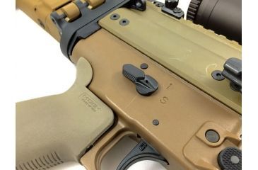 Image of Kinetic Development Group SCAR Talon Ambidextrous 45/90 Safety Selector, 2 Lever Kit, Black SCP5-030