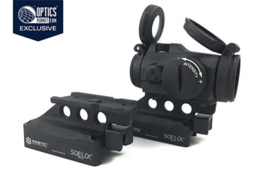 Image of Kinetic Development Group SIDELOK Aimpoint Micro Mount Lower 1/3 Co-Witness, Black SID5-120
