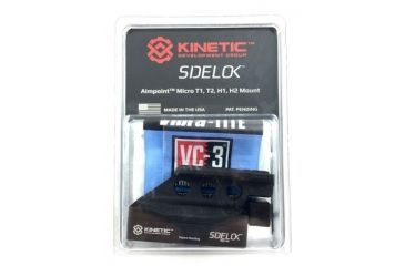 Image of Kinetic Development Group SIDELOK Aimpoint Micro Mount Lower 1/3 Co-Witness, Black SID5-120
