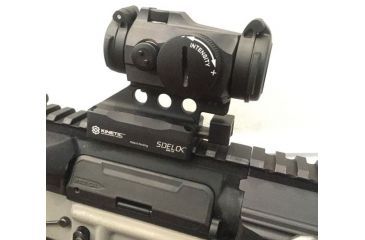 Image of Kinetic Development Group SIDELOK Aimpoint Micro Mount Lower 1/3 Co-Witness, Black SID5-120