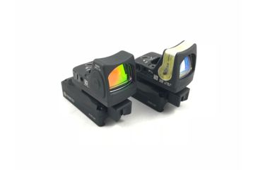 Image of Kinetic Development Group Sidelok Trijicon RMR Mount, Absolute Co-witness, Black, SID5-230