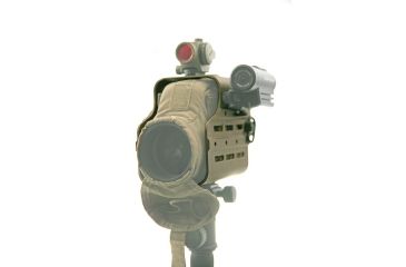 Image of Kinetic Development Group The Optics HUB- M-LOK Spotting Scope Housing, Brown, MSH5-110