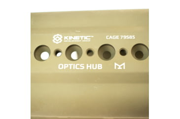 Image of Kinetic Development Group The Optics HUB- M-LOK Spotting Scope Housing, Brown, MSH5-110
