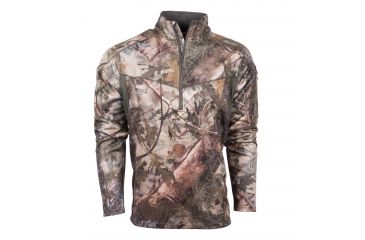 Image of King's Camo Hunter 1/4 Zip Fleece, Mountain Shadow, 4XL KCM1417-MS-4XL