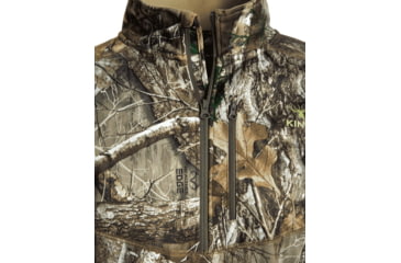 Image of Kings Camo Hunter 1/4 Zip Pullover, Real Tree Edge, Medium, KCM1419-RE-M