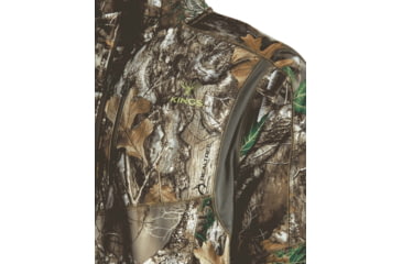 Image of Kings Camo Hunter 1/4 Zip Pullover, Real Tree Edge, Medium, KCM1419-RE-M