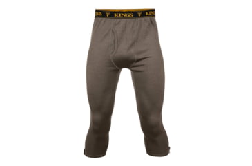 Image of Kings Camo XKG Foundation 260 Zip Off Merino Bottom Baselayer - Mens, Olive, Small, XKG4104-OLV-S