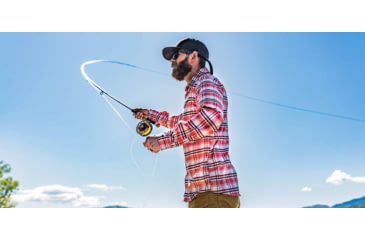 Image of Kings Camo XKG Sonora Vented Long Sleeve Shirt - Mens, Trout, L, XKG4208-TRT-L