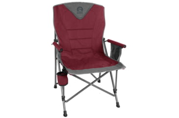 Image of Kings River Monster Hard Arm Chair, Merlot, HA10079-OG2