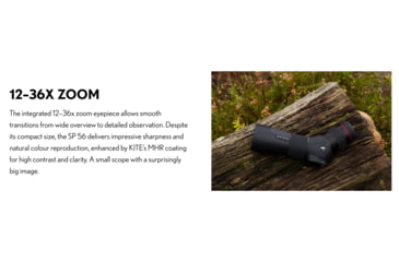 Image of Kite Optics Mini SP 12-36x56mm Spotting Scope