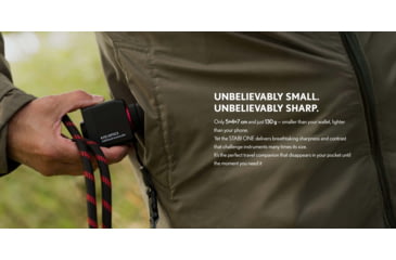 Image of Kite Optics Stabi-One Stabilized Monocular, 10x20mm, Black, K280598