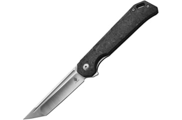 Image of Kizer Cutlery Begleiter Framelock CF Folding Knife, 3.5 satin finish S35VN stainless blade, Marbled carbon fiber handle, 4458T3