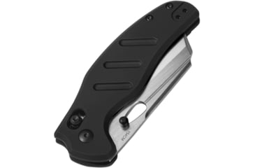 Image of Kizer Cutlery C01C Sheepdog Satin Folding Knife, 4.5in Closed, 3.5in Satin 154CM Stainless Steel Blade, Black Aluminum Handle, V4488AC2