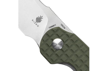Image of Kizer Cutlery October Mini Linerlock Green