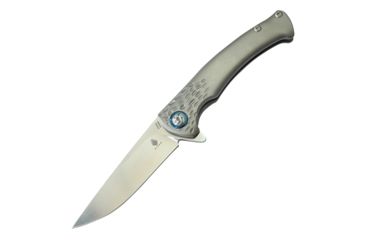 Image of Kizer Cutlery Sealion 3.375in Flipper - Titanium - Drop Point Plain 4015580