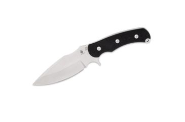 Image of Kizer Cutlery SuperBad 4.75in Fixed - Black G-10 - Stonewash Plain 4015560