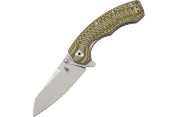 Image of Kizer Cutlery Tigon Linerlock Green Folding Knife,3.75in,Green,G10 Handle KI4450A2