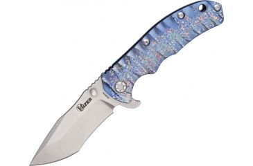 Image of Kizer Cutlery Titanium Framelock Tanto Knife, Stone Wash KI401T