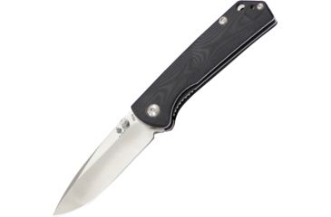 Image of Kizer Cutlery V3 Vigor Linerlock Black Folding Knife,3in,Standard Edge,Satin,Black,G10 Handle KIV3403A1