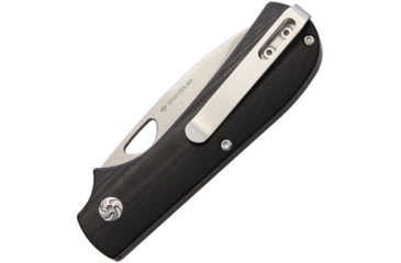Image of Kizer Cutlery Zipslip Folder, 2.75in Satin Bohler N690 SS Blade, Black G10 Handle, Thumb Pull, Pocket Clip, Slip Joint, V3507N1
