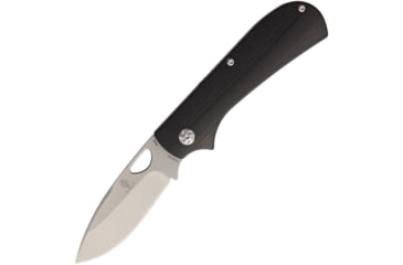 Image of Kizer Cutlery Zipslip Folder, 2.75in Satin Bohler N690 SS Blade, Black G10 Handle, Thumb Pull, Pocket Clip, Slip Joint, V3507N1