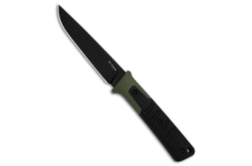 Image of Kizer Kizer Area Eight Fixed Blade Knife Black/Green G-10 4.2" Black PVD, Black/Green, AEB-L, adult, BHQ-228726