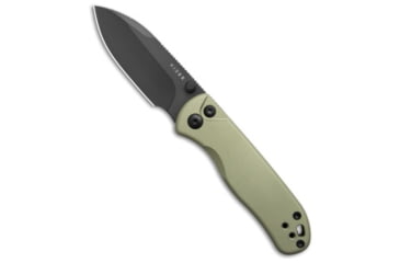 Image of Kizer Kizer Azo Drop Bear II Button Liner Lock Knife Aluminum V3619.2CD1, Green, Nitro-V, adult, BHQ-218475