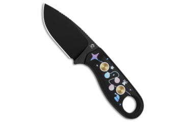 Image of Kizer Kizer Beaver Fixed Blade Knife Christmas Gift Theme G-10 2.8" Black SW 1078MC1, Black, D2, adult, BHQ-224711