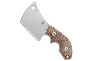 Image of Kizer Kizer Butcher Fixed Blade Knife Micarta 2.42" Stonewash 1039C2, Brown, 154CM, adult, BHQ-106942