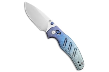 Image of Kizer Kizer C01C 2.9 Sheepdog Clutch Lock Drop Point Knife Crystallized Ti 3" Satin, Blue, CPM S45VN, adult, BHQ-224707