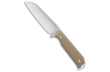 Image of Kizer Kizer Cutlery Begleiter Fixed Blade Knife Brown G-10 3.7" Satin, Brown, AEB-L, adult, BHQ-219906