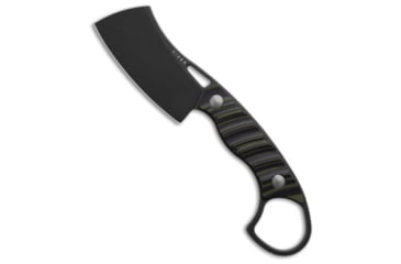 Image of Kizer Kizer Little Rhino Fixed Blade Knife Olive Green/Black G-10 2.7" Black 1065A3, Black/Green, D2, adult, BHQ-211772