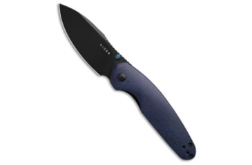 Image of Kizer Kizer Meteora Liner Lock Knife Blue Canyon Richlite 3.2" Black PVD V3730A3, Blue, Nitro-V, adult, BHQ-218466