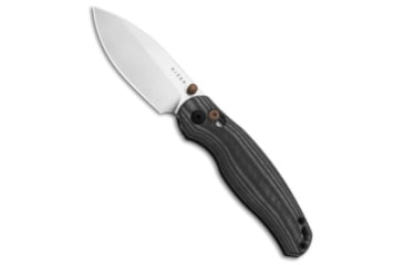 Image of Kizer Kizer Phoca CD Clutch Lock Knife Norplex UltreX Micarta 3" Satin V3781CDA1, Black, 14C28N, adult, BHQ-227977