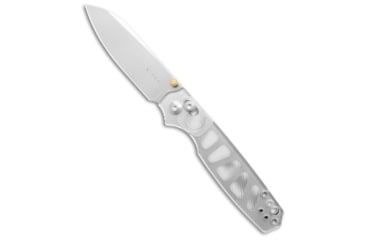 Image of Kizer Kizer Pokiman Clutch Lock Knife Acrylic 3.16" Satin, Gray, AEB-L, adult, BHQ-225908
